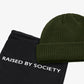 ARMY GREEN FISHERMAN BEANIE